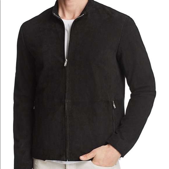 Theory Other - Theory Arvid Black Suede Jacket